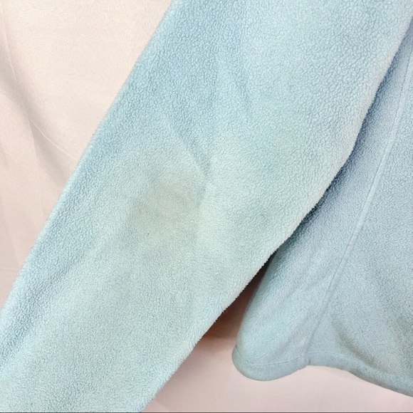 The North Face Light Blue Full Zip Fleece Jacket M - Picture 5 of 5